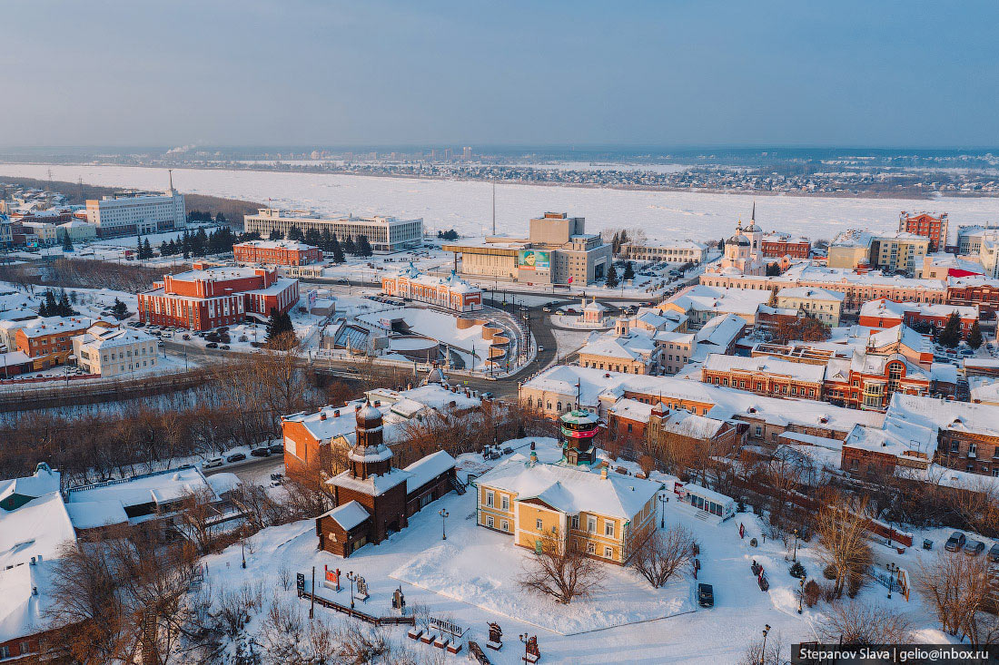 Зимний Томск – сибирские Афины Зимний Томск – сибирские Афины