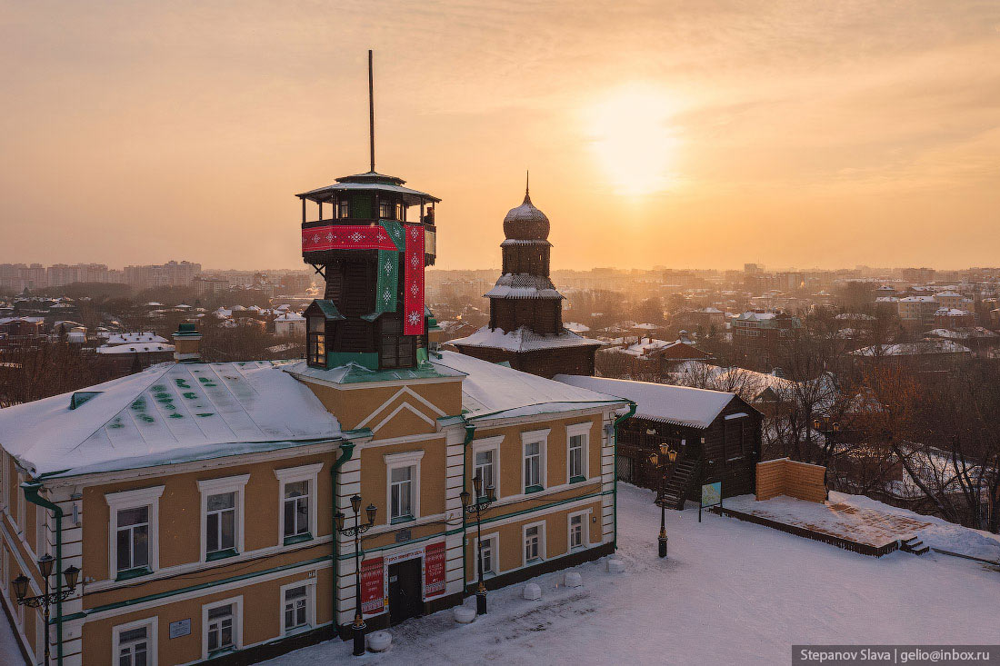 Зимний Томск – сибирские Афины Зимний Томск – сибирские Афины