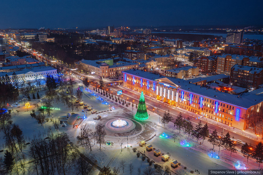 Зимний Томск – сибирские Афины Зимний Томск – сибирские Афины